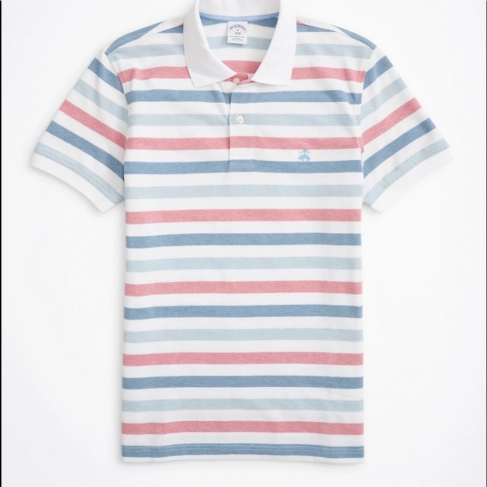 Brooks Brothers Cotton Polo Size Medium Slim Fit